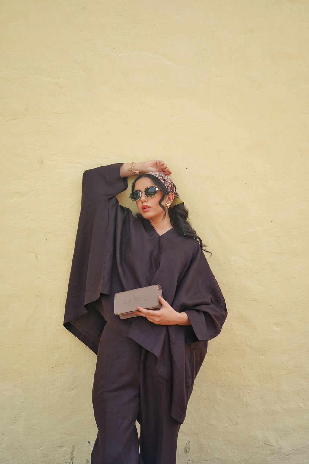 Mocha Linen Co-ord Set