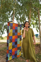 Olina Linen Dress