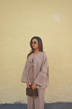 Stone Veil Linen Co-ord Set