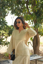 Sand Linen Co-ord Set