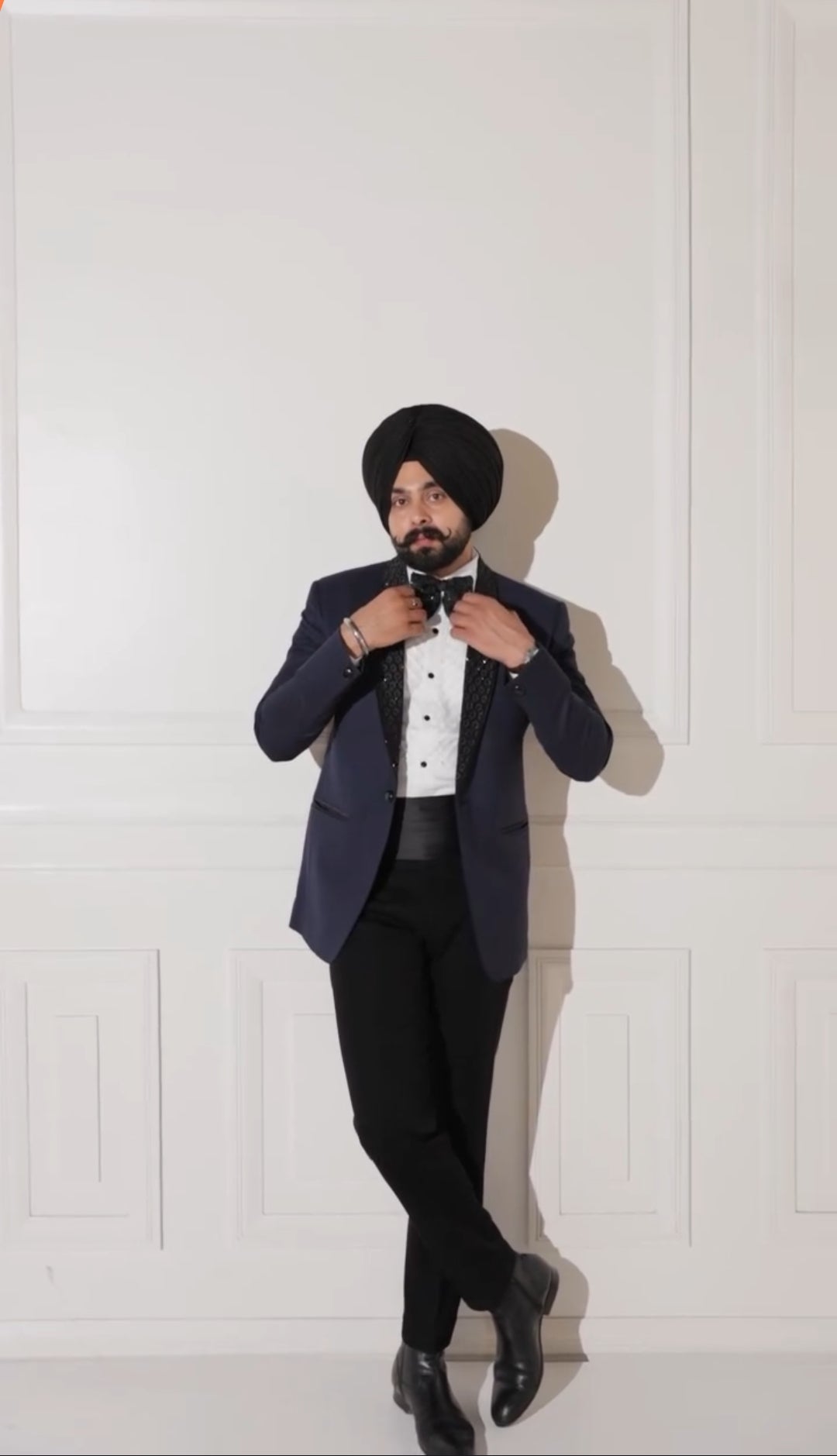 Midnight Blue Signature Lapel Tuxedo