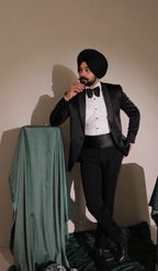 Black Tuxedo with Satin Shawl Lapel