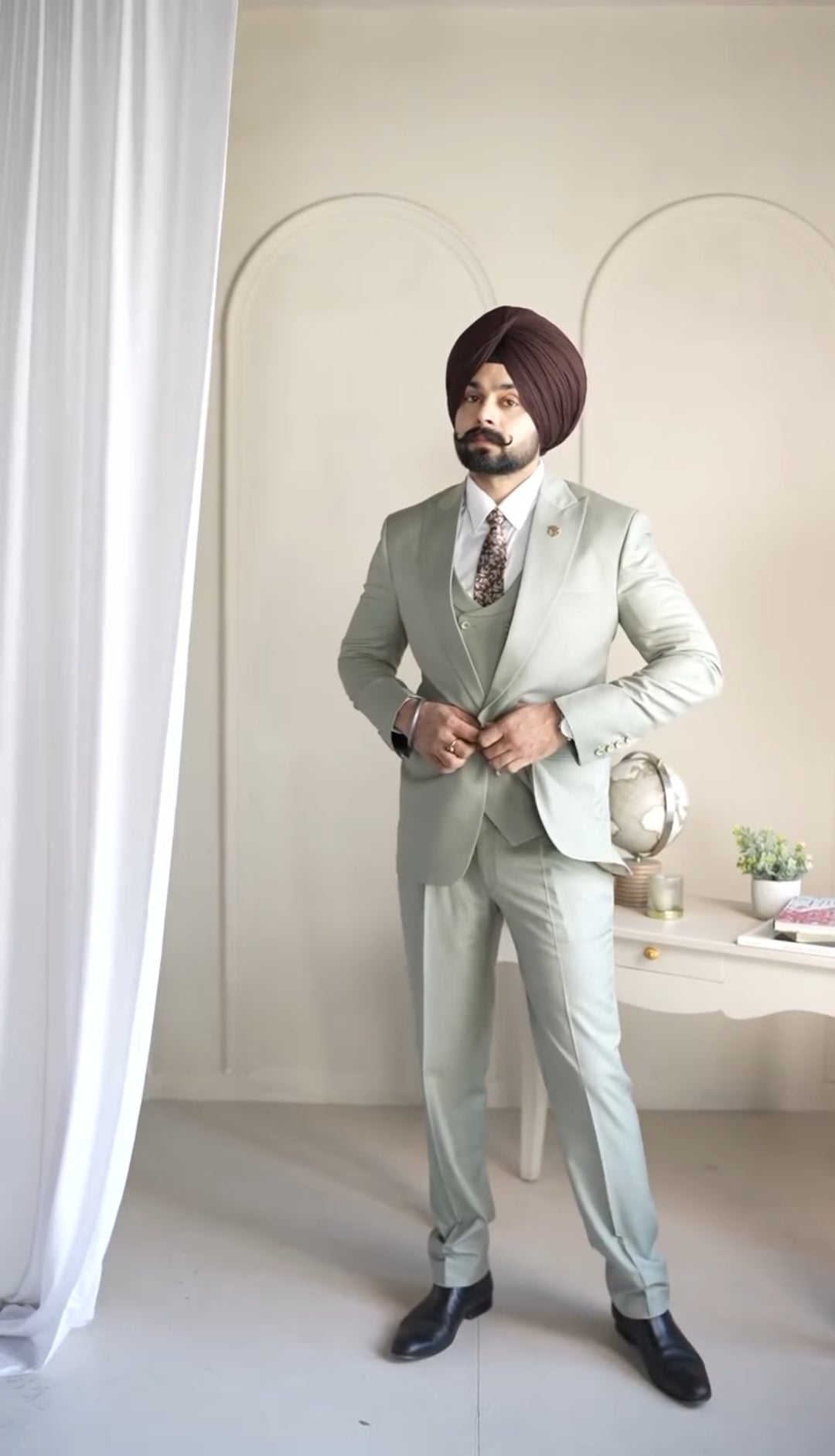 Mint Green Suit