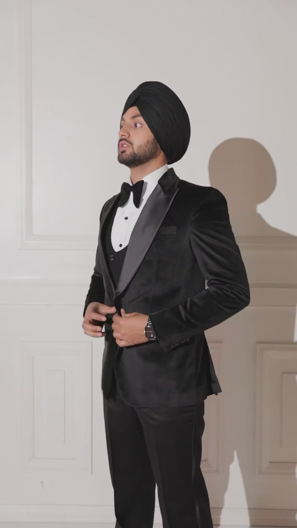 Black Velvet Tuxedo