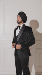 Black Velvet Tuxedo